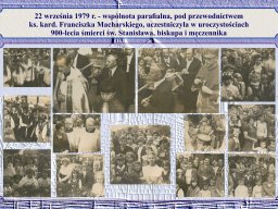 05. Uroczystości z udziałem kard. Macharskiego